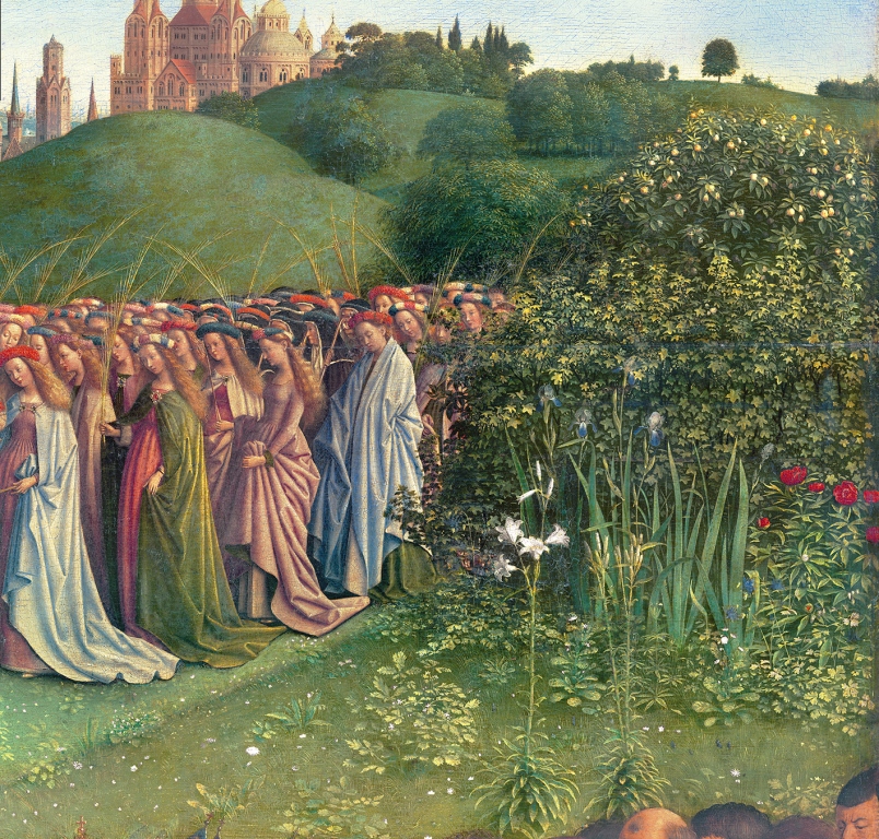 Iris en lelie lam gods 2